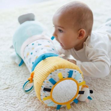 R0023_EKK  Игрушка развивающая серия "В мире животных" Валик детский 